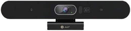 A & T Ikon 100-4K Video Soundbar, 1/3.0” Sensor, 2.0 MP Pixel, 4x Digital Zoom, 90° Wide Angle, Auto Farming & Face Tracking, 3W Max Output Speaker, Omnidirectional Microphone, Black | IKON 100 - 4K