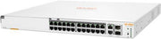 Aruba Instant On 1960 24G 2XGT 24-Port Gb PoE++ Compliant Mgd Network Switch with SFP+, 128 Gb/s Switching Capacity, 370W Power Budget, 95 Mpps Fwd Rate, 2 x 10G RJ45 ETH, 2 x 10G SFP+, White | JL807A