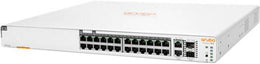 Aruba Instant On 1960 24G 2XGT 24-Port Gb PoE++ Compliant Mgd Network Switch with SFP+, 128 Gb/s Switching Capacity, 370W Power Budget, 95 Mpps Fwd Rate, 2 x 10G RJ45 ETH, 2 x 10G SFP+, White | JL807A