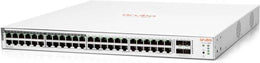Aruba Instant On 1830 48-Port Gb | 24-Port Class 4 PoE Smart Switch (370W) - 48x 1G | 4X SFP | US Cord (JL815AABA)