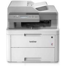 Brother Wireless All in One Printer, DCP-L3551CDW, With Advanced LED Color Laser Print, Duplex & Mobile Printing, Network Connectivity, High Yield Ink Toner | 8CE77C00141