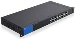 Linksys LGS124P 24-Port Gigabit Rackmount Switch