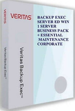 Veritas Backup Exec 22.0 Server Ed Win 1 Server Business Pack + Essential Maintenance Corporate, Support for Windows, Linux and Unix |