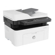 HP LaserJet MFP M137FNW Mono Black and White Laser Multifunction Printer, White | M137FNW