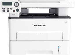 Pantum M6700DW Mono Laser Multifunction Laser Printer, Print, Copy, Scan, Up to 30 ppm Print Speed, Automatic Duplex Printing, USB, Ethernet, WiFI Connectivity, NFC for Android Only, White | M6700DW