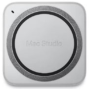 Apple Mac Studio, M1 Max Chip, 10 Core CPU, 24 Core GPU, 32GB Memory, 512GB SSD, Wi-Fi 6, Gigabit Ethernet Port, macOS, Silver | MJMV3