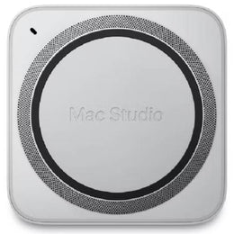 Apple Mac Studio, M1 Max Chip, 10 Core CPU, 24 Core GPU, 32GB Memory, 512GB SSD, Wi-Fi 6, Gigabit Ethernet Port, macOS, Silver | MJMV3