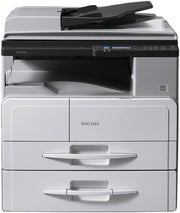 Ricoh MP 2014AD A3 Black & White Multi-Function Laser Printer, Copy, Print, Scan, Prints Up to 20 ppm Print Speed, 600 x 600 dpi, 4-Line LCD Panel, 350 Sheets Standard Capacity, White | MP 2014AD