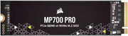 Corsair 1TB MP700 PRO NVMe PCIe 5.0 M.2 Internal SSD, 11700 MB/s Sequential Read Speeds & 9600 Sequential Write Speeds, 3D TLC NAND Technology, 1.6 Million Hours MTBF, Black | CSSD-F1000GBMP700PNH