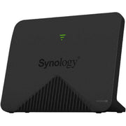 Synology Tri-Band Mesh WiFi Router, Gigabit WAN Port, 2.13 Gb/s, 2 x Antennas, 2.4/5 GHz Bands, MU-MIMO, WPS, Guest Network, Black | MR2200ac