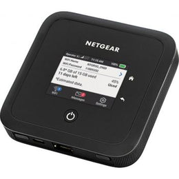 Netgear Nighthawk M5 Mobile Router, WiFi 6 5G NR/4G LTE,Cat 22 Router w/ Embedded SIM Slot, 1800Mbps AX | MR5200-100EUS