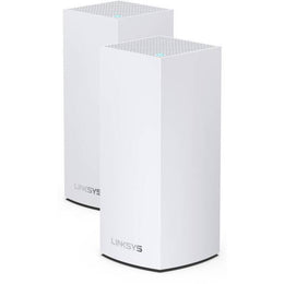 Linksys Atlas Pro 6 Dual-Band Mesh WiFi 6 Router, 600 + 4800 Mbps Speed, 5400 sq ft Range, OFDMA Tech, Easy App Controls, 2 Pack, White | MX5502-ME