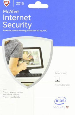 McAfee Internet Security 2020 -Antivirus Software Protection for 1 Device 1 Year (Scratch card)