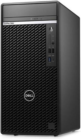 Dell OptiPlex 7000 MT PC, Intel Core i7-12700 2.10 GHz, 16GB RAM, 1 TB HDD+512GB SSD, Intel UHD Graphics 770, DVD RW, Keyboard & Mouse, Ubuntu OS, Black | N008O7000MT_U-PS