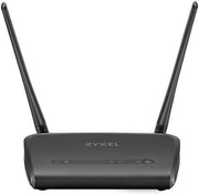 ZyXEL NBG6617 AC1300 MU-MIMO Dual-Band Wireless Gigabit Router, Wi-Fi speeds of up to 1300 Mb/s, 802.11ac Wave2 MU-MIMO, 600 MHz quad core CPU, 4 Port Switch, USB 3.0 Port, Black | NBG6617
