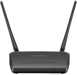 ZyXEL NBG6617 AC1300 MU-MIMO Dual-Band Wireless Gigabit Router, Wi-Fi speeds of up to 1300 Mb/s, 802.11ac Wave2 MU-MIMO, 600 MHz quad core CPU, 4 Port Switch, USB 3.0 Port, Black | NBG6617