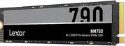 Lexar NM790 1 TB M.2 2280 PCIe Gen4x4 NVMe Internal SSD, Up to 7200MB/s Read & Up to 6500MB/s Write Speeds, 1.5M Hours MTBF, 1000TBW Endurance, Compatible with PlayStation5, Black | LNM790X001T-RNNNG