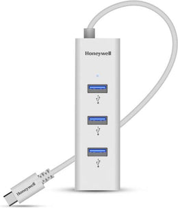 Honeywell Momentum Type C to 4xUSB 3.0 Hub, 5GBPS, Max Current 900mA per Port, Universally Compatible with All Type C- MacBook, Laptop, PC, Printer, Mobiles, Keyboard