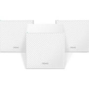 Tenda Nova AC2100 MW12 Whole Home Mesh Wi-Fi System Wireless Router, Tri-band, 3 Gigabit Ports, 6000sq² Wi-Fi Coverage, Easy Set Up, Work with Alexa, 300 Mbps, Wave 2 MU-MIMO, Pack of 3 | Nova MW12-3