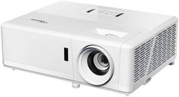 Optoma UHZ45 Projector, DLP Technology, 3800 ANSI Lumens, UHD 3840x2160 Resolution, 16:9 Aspect Ratio, 1.1x Zoom, 3D Compatible, Dual 10W Speakers Built-In, White | OPUHZ45