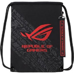 Asus OS100 Rog Sack Pack, Polyester Material, Up to 14 Inches Compatible Size, Black | 90xb06n0-bgw000