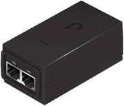 Ubiquiti Networks PoE Injector Adapter, 24VDC, 12W, AC 100-240 V, 50/60 Hz Frequency, Surge & Clamping Protection, Maximum Surge Discharge, Black | POE-24-12W-G