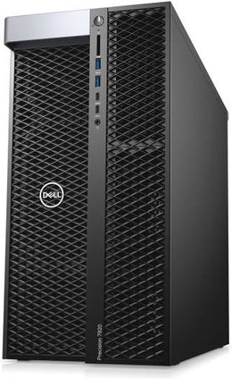 Dell Precision T7920 Workstation, Intel Xeon Silver 4210R 2.4GHz Processor, 64GB DDR4 2933MHz RAM, 256GB SSD + 2TB HDD, Quadro T1000 8GB Graphics, Windows 10 Pro, 8x DVD+, -RW, Black