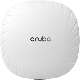 Aruba Q9H62A AP-515 (RW) Unified Access Point, Dual Band, 5GHz (4.8Gbps) & 2.4GHz (575Mbps), Bluetooth 5.0 LE Connectivity, 2x LAN Ports, Ceiling, Wall, Rail Mountable, USB Port, White | Q9H62A