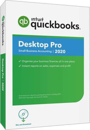 Intuit QuickBooks PRO UK Edition 2020 - 2 User (VAT Compliant), Activation Key I Digital Download I QBPRO2020UK2U