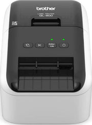 Brother QL-800 High-Speed Professional Label Printer, Lightning Quick Printing, Plug & Label Feature, Brother Genuine DK Pre-Sized Labels, Multi-System Compatible | QL-800
