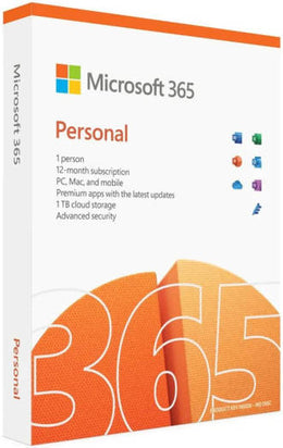 Microsoft Office 365 Personal, 1 TB of OneDrive Cloud Storage, 1 User / 1 Year | QQ2-1401