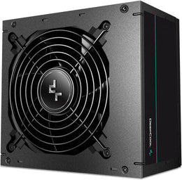 DeepCool PM750D 80 PLUS Gold Non-Modular ATX Power Supply, 750W Power, Full-Bridge LLC Topology, 120mm Hypro Bearing Fan, 100-150ms Power Good Signal, 100000 Hours MTBF - Black | R-PM750D-FA0B-UK