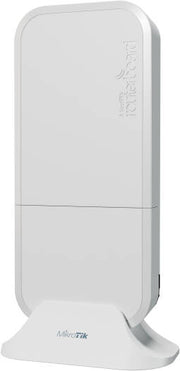 MikroTik Dual-Band Wireless AP, 2x GbE ports, Dual-Chain & Dual-Band, Quad-Core CPU, 128mb RAM, PoE-In, White | RBwAPG-5HacD2HnD