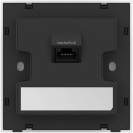 Ruijie RG-RAP1261 AX3000 Ultra-Thin Wall Plate Wireless Wi-Fi 6 Access Point, 2.4 GHz & 5 GHz, 950Mbps Max Speed, 2x2 MIMO, 8.5mm Ultra Thin, Cooling Patent, 2 GE Network Ports, White | RG-RAP1261