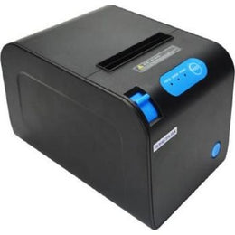 Rongta RP328 Thermal Receipt Printer, Automatic Cutter, Compatible w/ 80mm & 58mm Thermal Paper Roll, Printing Speed 250mm/s, Wall Mount Function, USB + Serial + Ethernet, Black | RP328