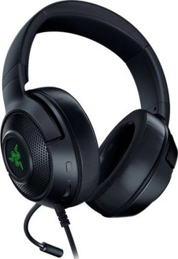Razer Kraken V3 X Wired USB Headphones, 40mm Drivers for High-End Audio Performance, 7.1 Surround Sound , Hybrid Fabric and Memory Foam, Gaming Headset, Black | RZ04-03750300-R3M1