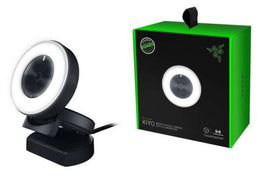 Razer Kiyo Broadcasting and Streaming Camera with Ring Light Illumination | RZ19-02320100-R3M1