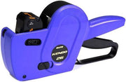 Sato Kendo Single Line Price & Labelling Gun, Large Font Size, 5mm in Height, Wide Open Path, One-Touch, Easy-Load Ink Roller, Single Line 6 Band Print, Purple | B0081QAJAQ