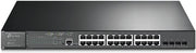 TP-LINK JetStream 28-Port Gigabit L2 Managed Switch, 24-Port, PoE+, 4 SFP Slots, 2 Fans, Rack Mountable, Static Routing, IPv6, Black | SG3428MP
