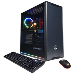 CyberPowerPC Gamer Supreme Gaming Desktop, AMD Ryzen 9-5900X Processor,16GB DDR4 RAM, 1TB SSD,16GB AMD Radeon RX 6800 XT, Windows 11 Home, With Keyboard and Mouse, Black | SLC3800BSDFV2