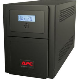 APC SMV 1500VA Easy UPS, Universal Outlet, UK Power Cord, 230V Input Voltage, 1050W Rated Power, Not Rack Mountable, Black | SMV1500AI-MSX