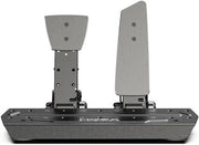 MOZA SR-P Pedal 2 Set (No Clutch), Dual Sensor Fusion Algorithm, 16-Bit High Precision Magnetic Encoder, Adjustable Pedal Spacing, Up to 100Kg Pressure Sensor, High-Strength Steel, Black | SR-P-2