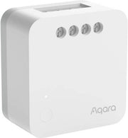 Aqara T1 Switch Module: No Neutral, Zigbee 3.0, Power Off Memory, Timers, Remote Control, Max 10A Current, 30m Range, Compact Size. White. | SSM-U02