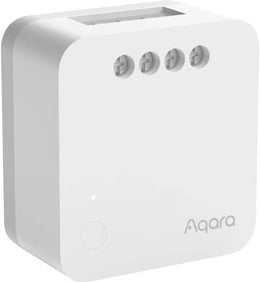 Aqara T1 Switch Module: No Neutral, Zigbee 3.0, Power Off Memory, Timers, Remote Control, Max 10A Current, 30m Range, Compact Size. White. | SSM-U02