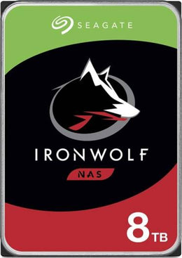 Seagate IronWolf 8TB NAS Hard Drive 7200 RPM 256MB Cache SATA 6.0Gb/s CMR 3.5