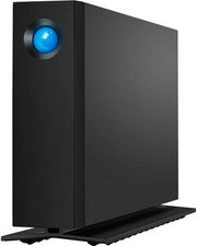 LaCie d2 Professional 20TB External HDD, 7200 RPM Disk Speed, Rescue Data Recovery Services, Speeds of up to 290 MB/s, For Mac And PC Desktop, 1 Month Adobe CC, USB-C / USB 3.1, Black | STHA20000800