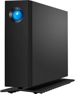 LaCie d2 Professional 20TB External HDD, 7200 RPM Disk Speed, Rescue Data Recovery Services, Speeds of up to 290 MB/s, For Mac And PC Desktop, 1 Month Adobe CC, USB-C / USB 3.1, Black | STHA20000800