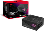 ROG STRIX 850W Aura Edition ATX Power Supply Unit, 80 PLUS Gold Certification, Full Modular, 135mm Axial-tech Fan, 0dB Technology, PCIe Gen 5.0, ARGB Lighting, Black | 90YE00P2-B0NA00