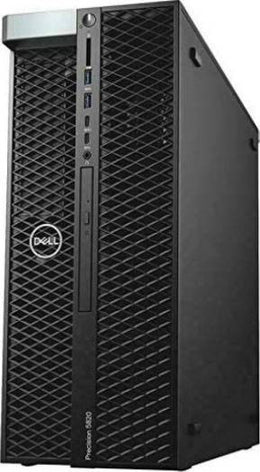 Dell Precision T5820, Intel Xeon W2123 3.9 GHz, 16GB RAM 2666MHz DDR4 RDIMM, Hard Drive 1TB 3.5inch (ATA), NVIDIA Quadro P1000-4GB, Arabic Keyboard (QWERTY), Windows 10 Pro | T5820
