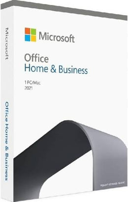 Microsoft Office Home & Business 2021, Requires 4GB RAM/10TB HDD, Compatible with Windows 10 PC/Mac, One Time Purchase, 1 Device | T5D-03489